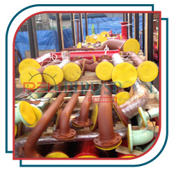 A 53 steel spool Pipe with Two side flange