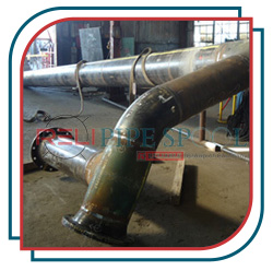 A53 metal Pipe spool with weld neck flange