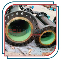 A672 Pipe spool with weld neck flange