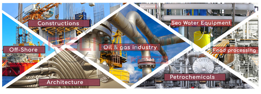 ASTM A358 Grade 316 pipe spools applications