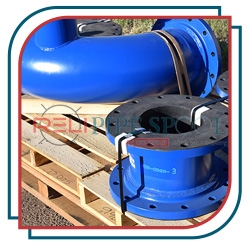 Butyl rubber lined prefabricated pipe spools