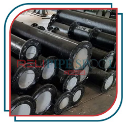 Carbon steel double flanged spools