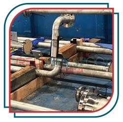 Copper Nickel 90/10 flanged pipe spool