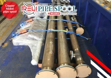 Copper nickel pipe spools