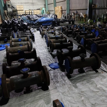 Double flanged spools ready stock