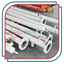 Epoxy lined prefabricated spool