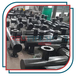 Fabricated pipe header