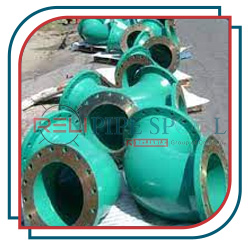 FBE coated  spool pipe with two side flange