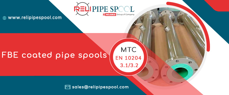 FBE coated pipe spools