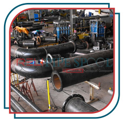 High carbon steel fabricated pipe spools