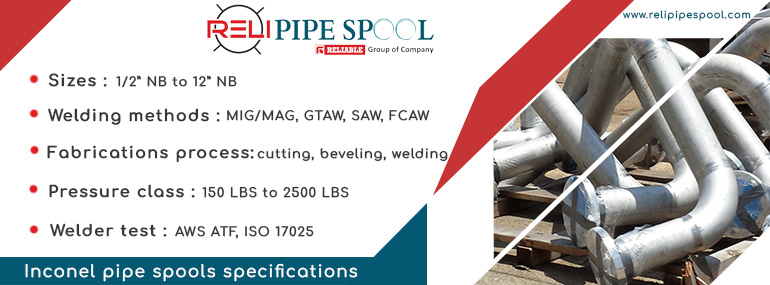 Inconel pipe spools specification