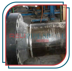 Plain CS Pipe spool with weld neck flange