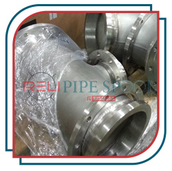 SS pipe spooling with both end flange