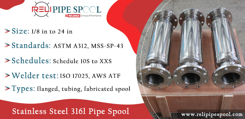 Stainless Steel 316l Pipe Spool