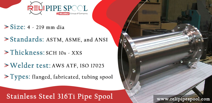 Stainless Steel 316Ti Pipe Spool
