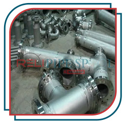 Stainless steel alloy pipe spool fabrication