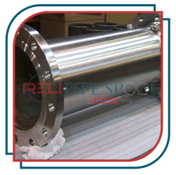 Stainless steel flanged pipe spool
