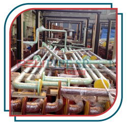 Titanium gr 2 fabricated pipe spools