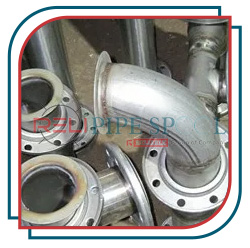 UNS N05500 spool pipe with two side flange